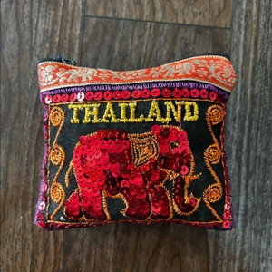태국 기념품 코끼리 지갑 미사용 새제품