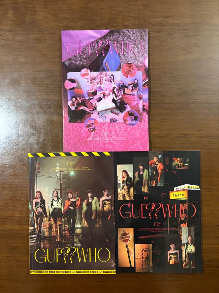itzy 있지 앨범 NOT SHY GUESS WHO 이미지