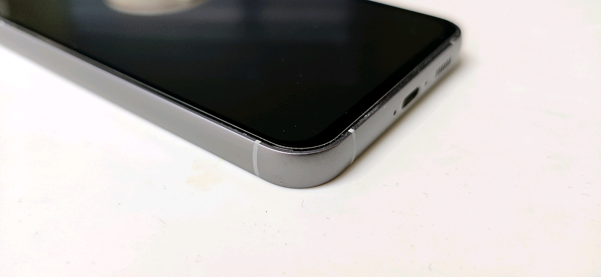 갤럭시 S23 FE 블랙 무잔상 폰--7