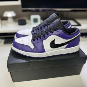 [280] 나이키 에어 조던 1 로우 코트퍼플 이미지