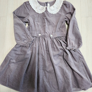 슈슈앤크라 코듀로이 원피스 4y