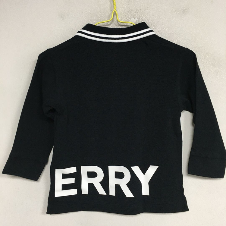 버버리 키즈 정품 긴팔 PK 티셔츠 2Y 이미지