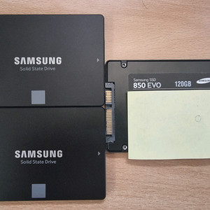 삼성 SSD 850 EVO 120GB 3장