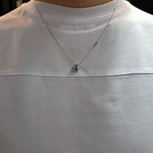 정품 다미아니 벨에포크 릴 목걸이 화이트골드 다이아 5.7