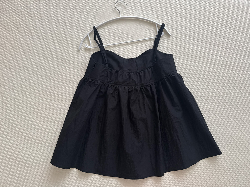 pvcs 로우 게더 뷔스티에--1