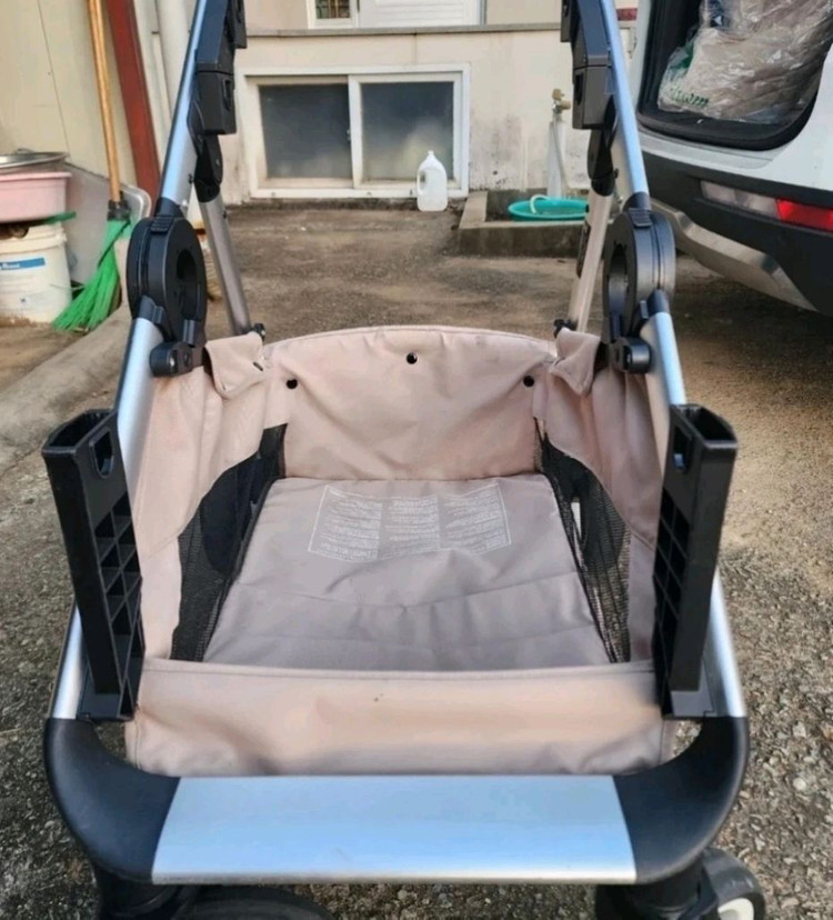 오이스터3 큐터스 디럭스 쌍둥이 연년생 유모차 이미지