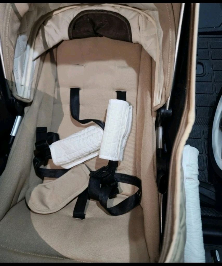 오이스터3 큐터스 디럭스 쌍둥이 연년생 유모차 이미지