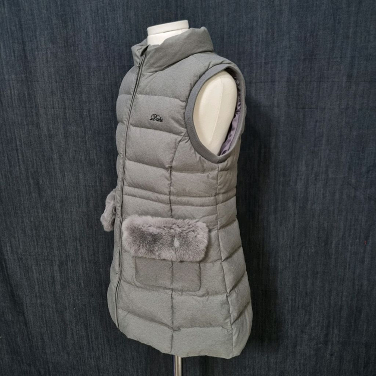 닥스 키즈 여아동 덕다운 패딩조끼 130 (상태굿) 022101 이미지