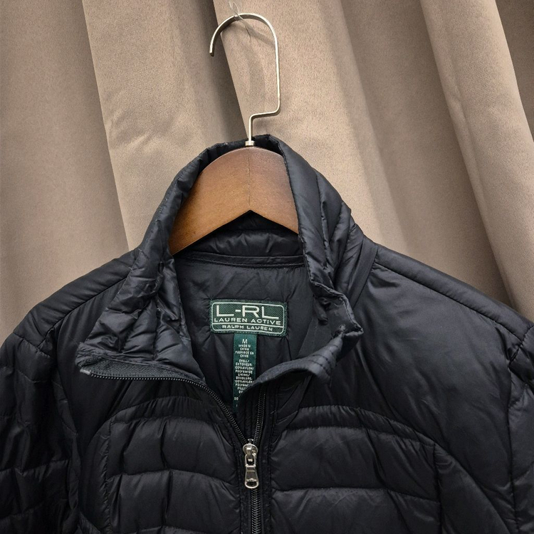 로렌 랄프로렌 덕다운 경량 패딩 M--1