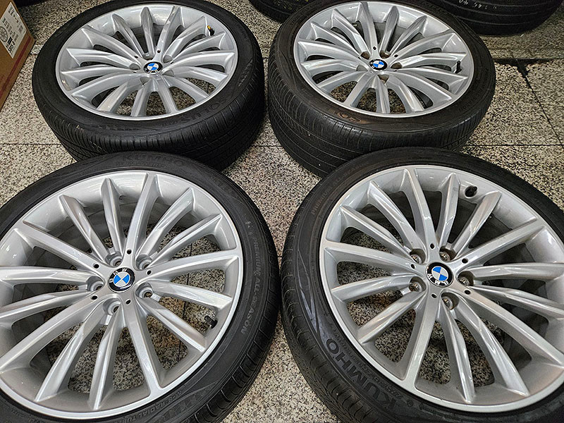 BMW G30 5시리즈 633 정품 19인치 휠타이어 셋트 이미지