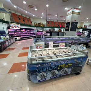 2100x1000 냉동 쇼케이스 / 냉동 평대 / 냉동 매대 판매합니다. 이미지