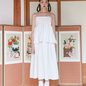 가니송 카멜리아 투피스