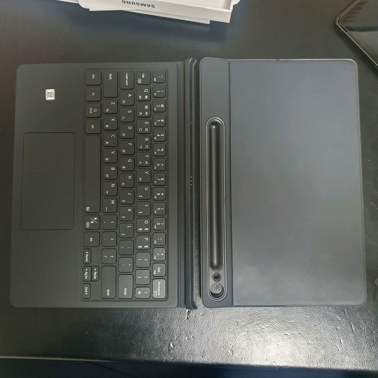 갤럭시 탭 S9용 슬림 키보드 북커버--1