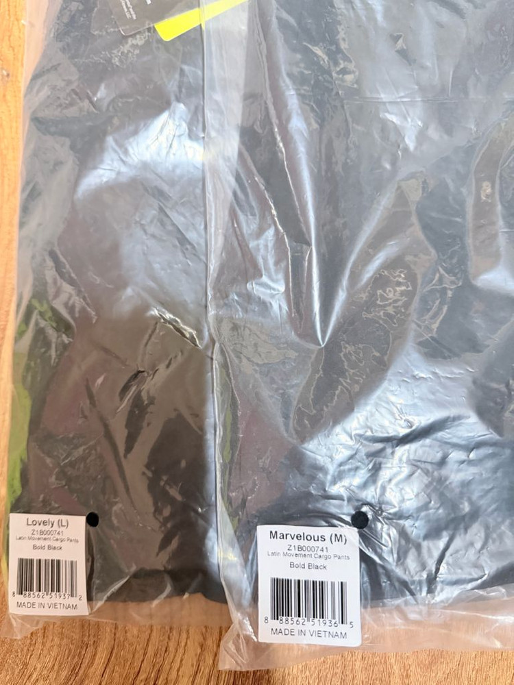 줌바웨어정품 신상카고팬츠--2