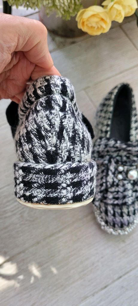 오즈세컨 트위드 로퍼 새상품 230~235 이미지