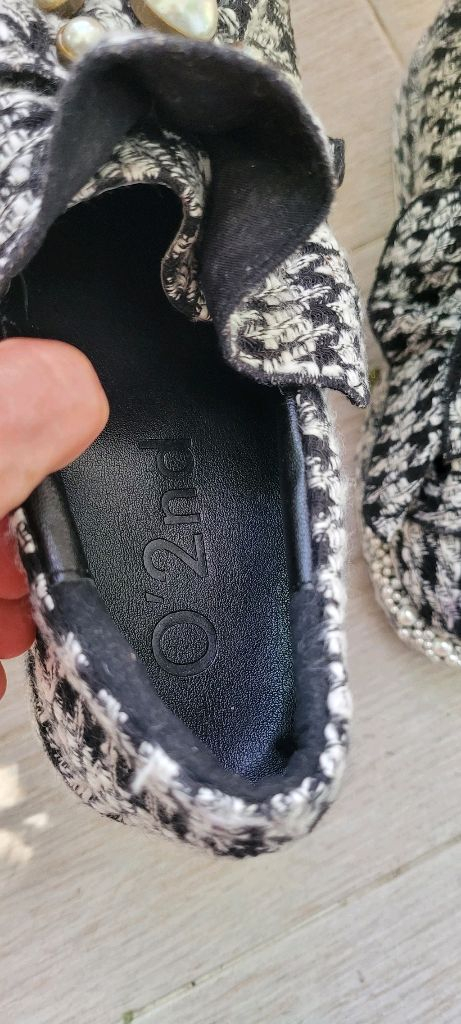 오즈세컨 트위드 로퍼 새상품 230~235 이미지