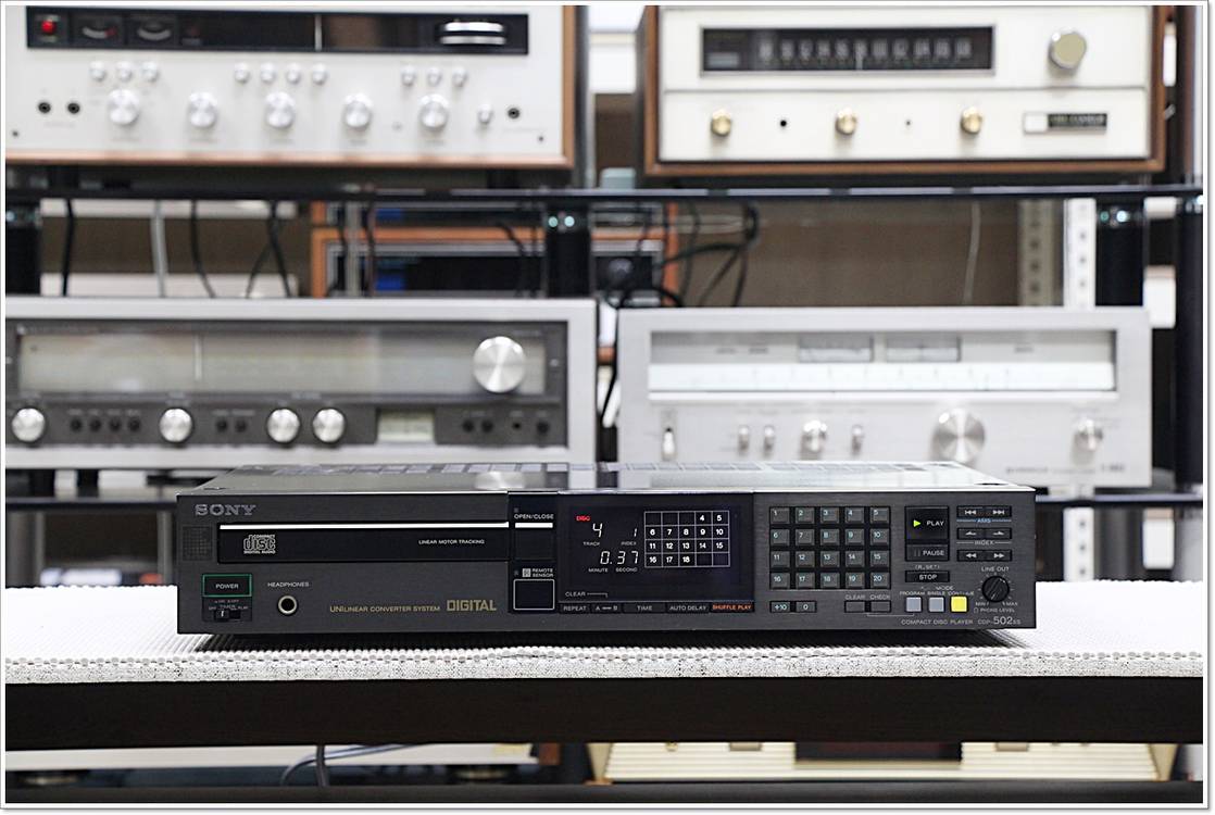 소니 고급형 명기 CD플레이어 CDP-502ES (제치 리모컨포함) 이미지
