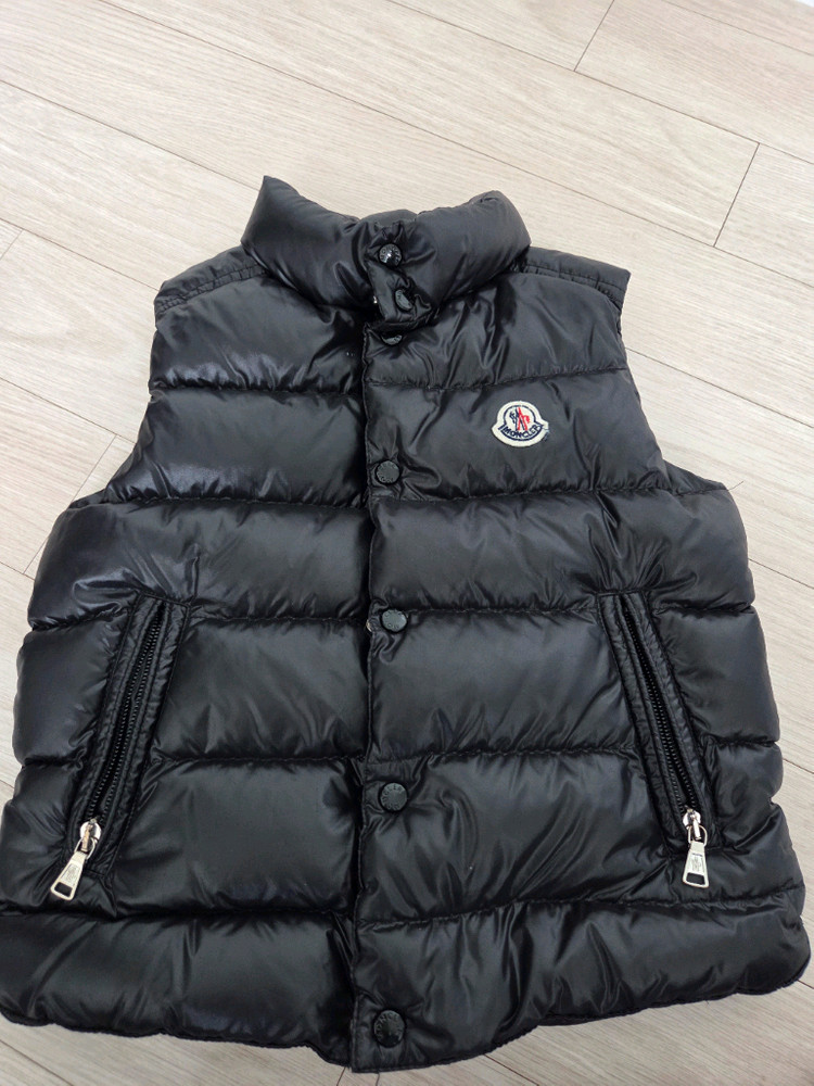몽클레어 패딩조끼 6y--3