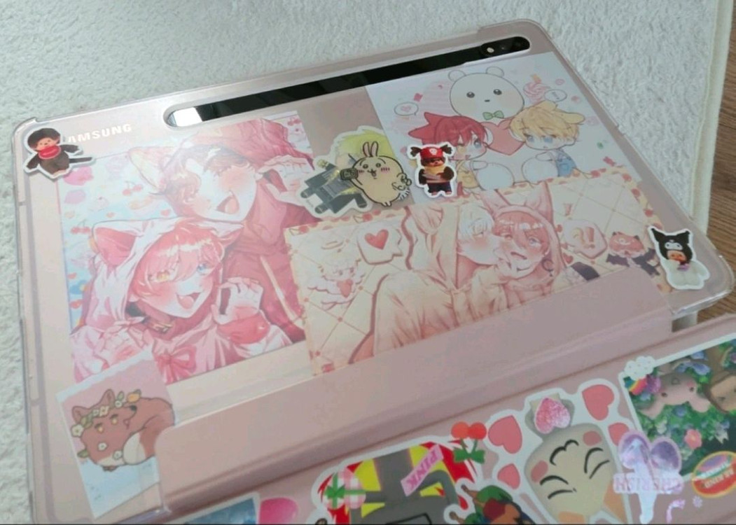 갤럭시탭 S8 WIFI 128GB 핑크골드 S펜 포함--1