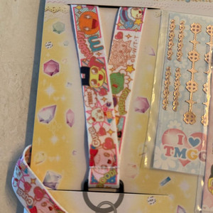 반다이정품 다마고치 피스 Ps 한정판 스트랩 화이트 (마메치 구치파치 메메치 키라릿치 유메미치) 이미지