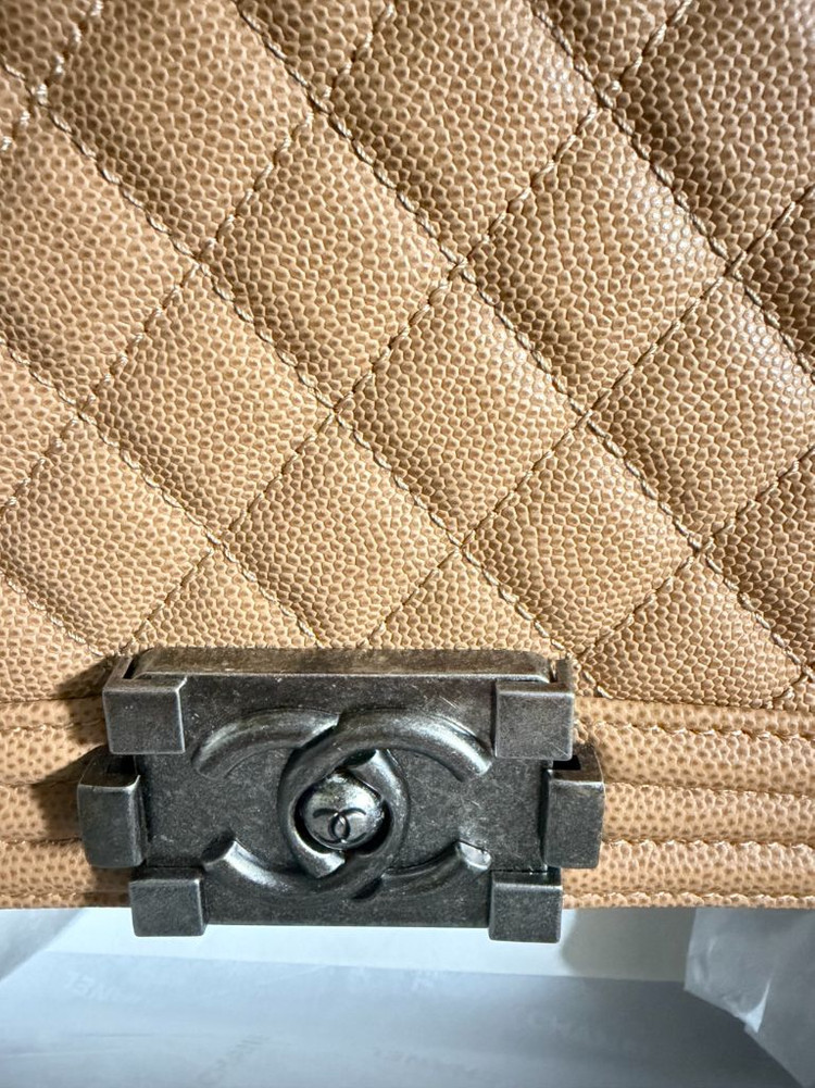 퀼팅 체인백 베이지 25 이미지