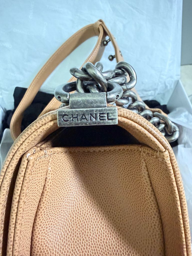 퀼팅 체인백 베이지 25 이미지