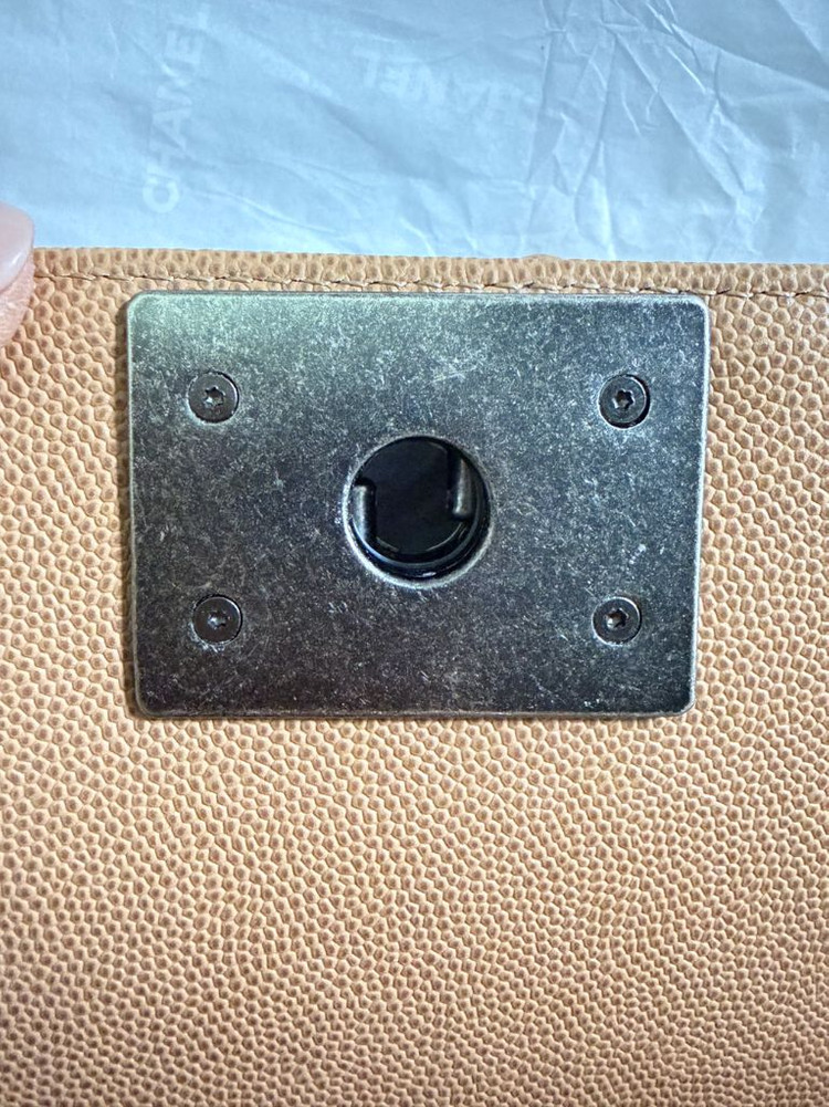 퀼팅 체인백 베이지 25 이미지