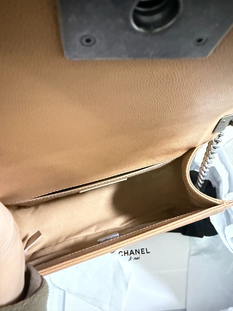 퀼팅 체인백 베이지 25 이미지