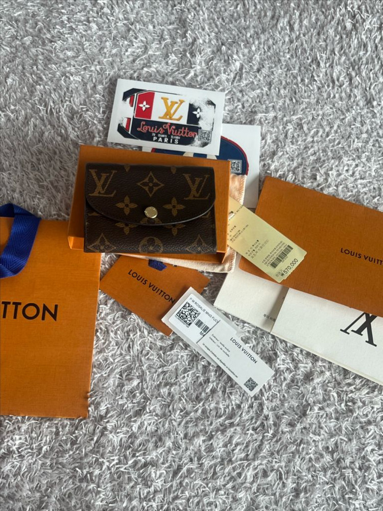 루이비통 로잘리 코인퍼스 동전지갑/카드지갑--1