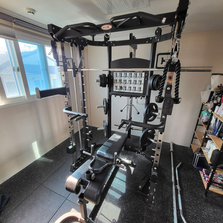 바디엑스 도깨비 BK-3059X 스미스머신 풀세트｜설치 포함 170만원｜홈짐/PT/헬스장 이미지