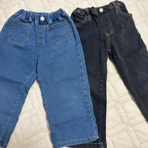 여아 세아랑 미니보스 데님 2개 일괄