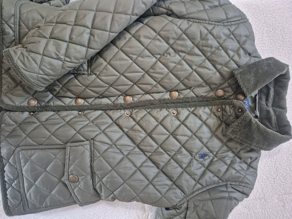 폴로 누빔 퀄팅 자켓 M 8-10--2