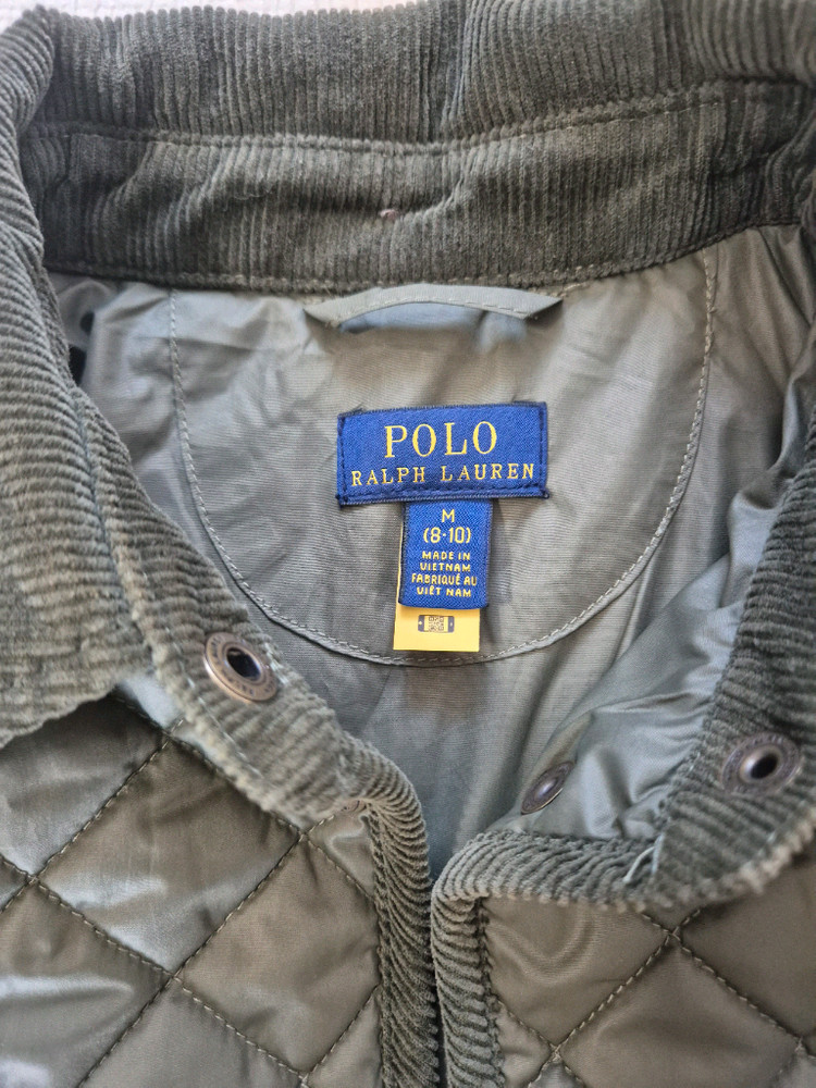 폴로 누빔 퀄팅 자켓 M 8-10--3