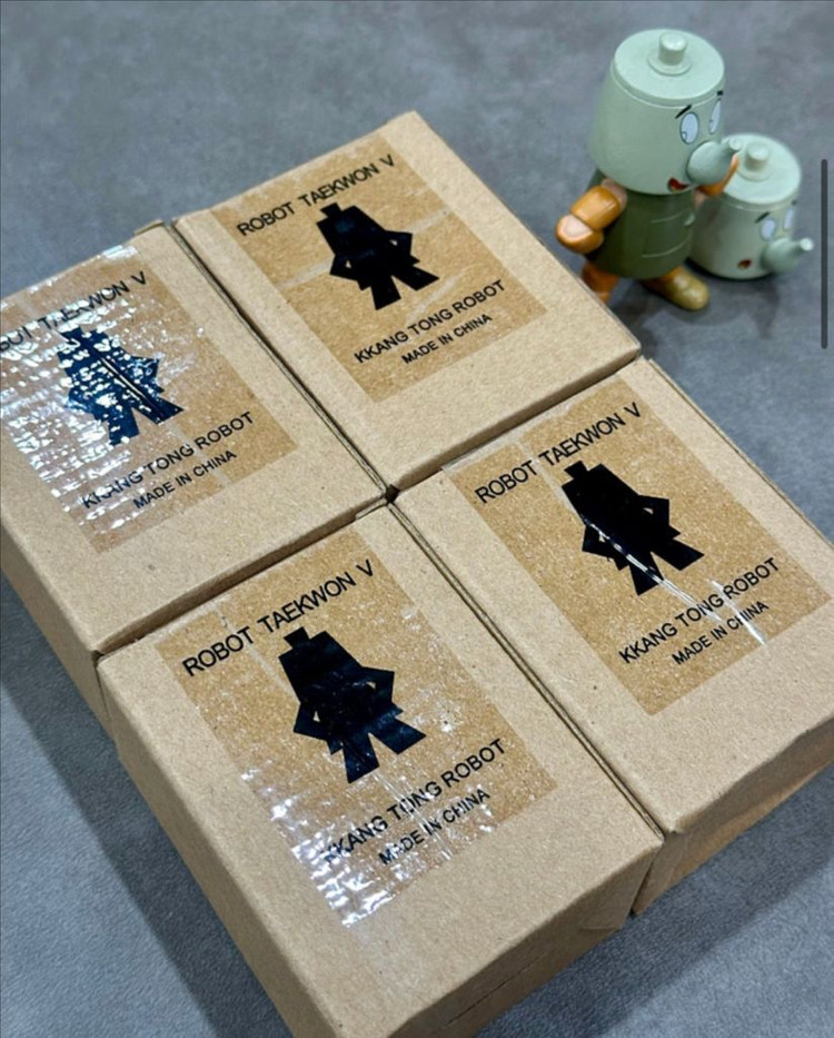 [새상품] 태권브이 깡통로봇 (헤드2종)--2