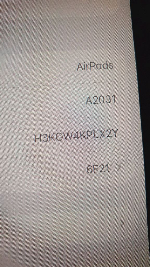 애플 에어팟2세대 본체, A1602, H3KG~ 이미지