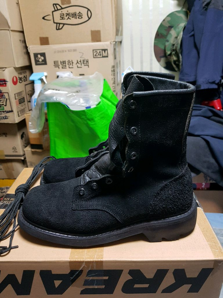 해병대 개선 봉합식 전투화 군화 255S 판매--1