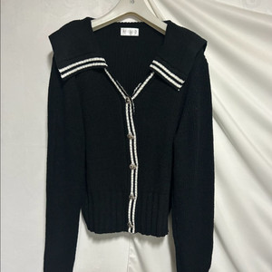 리리앤코 자체제작 카라단추가디건 판매 이미지