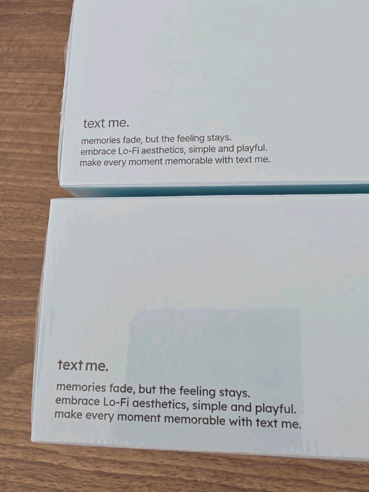 텍스트미 카메라 새제품 text me. 03 / text me. 02--3