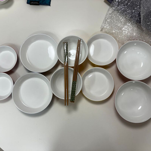 로얄 튜더 밥 국 그릇 도자기 그릇 세트12P