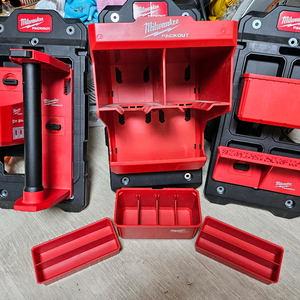 밀워키 PACKOUT 벽걸이 공구 정리함 세트