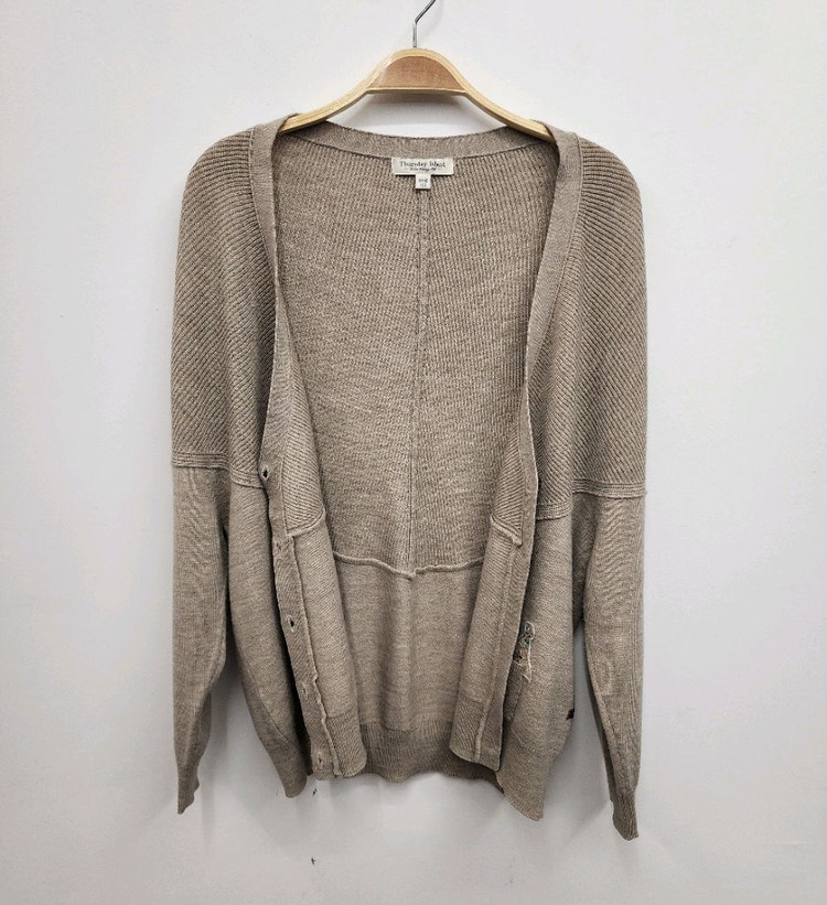 써스데이아일랜드 여성 니트 가디건--1