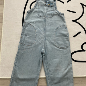 ZARA 데님 멜빵바지