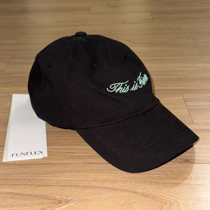 디스이즈파인 This is Fine 시그니처 볼캡 블랙 OS 이미지