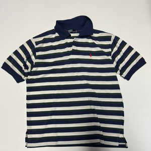 폴로 랄프로렌 스트라이프 귀여운 반팔 카라티 L