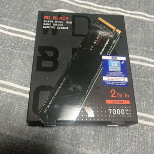 정품) WD Black SN850X 2TB SSD