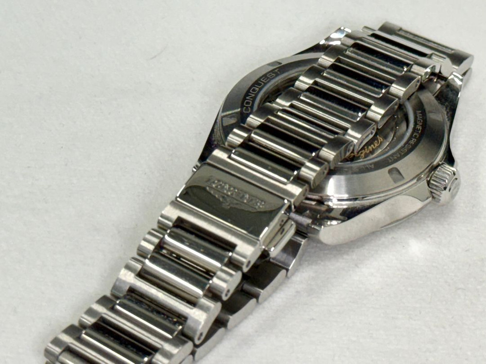 론진 콘퀘스트 38mm 블랙 이미지