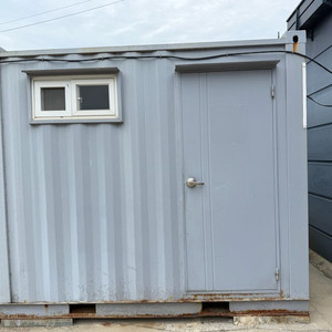 3m x 3m 샤워장 컨테이너(200L 온수기, 샤워기 3개)