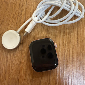 애플워치10 42mm gps 로즈골드