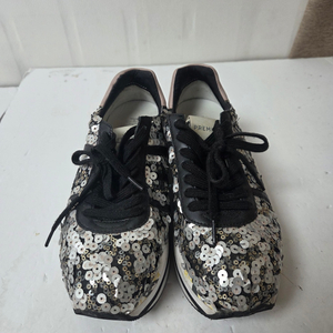 프리미아타 반짝이 스니커즈 블랙앤실버(220-225) 이미지