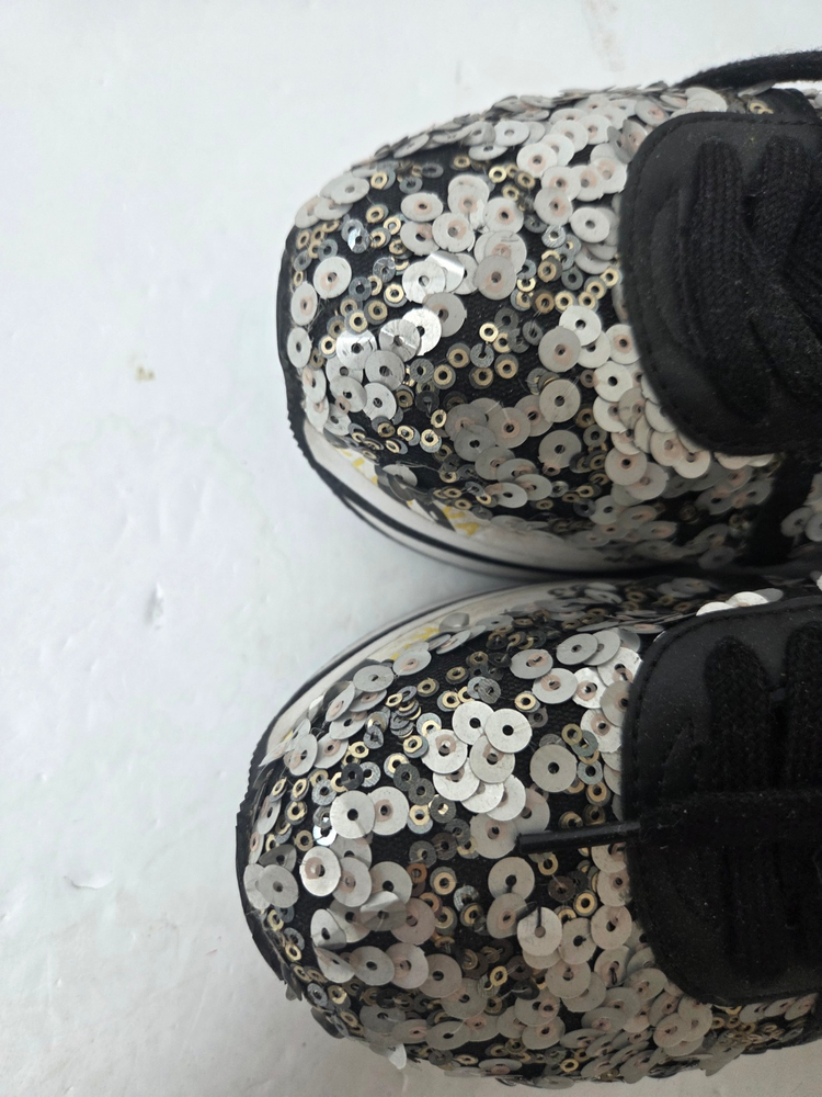 프리미아타 반짝이 스니커즈 블랙앤실버(220-225) 이미지